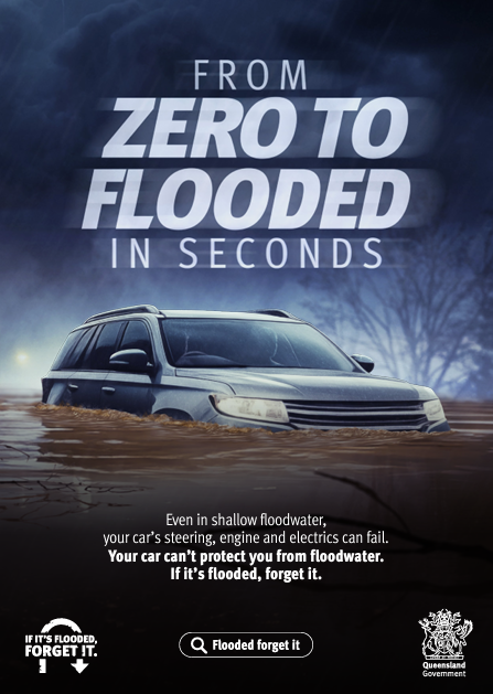 If its flooded forget it poster