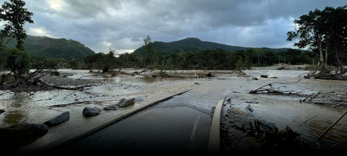 HERO IMAGE - FLOODED ROAD