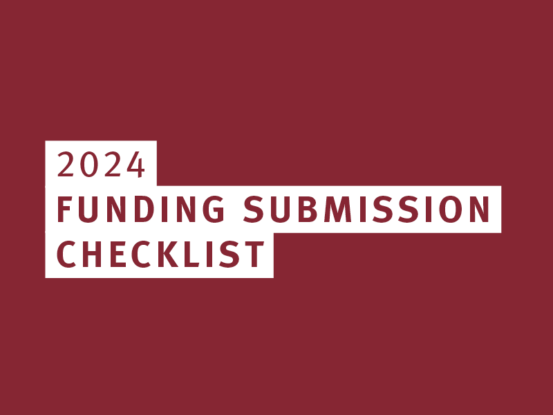 Funding Checklist