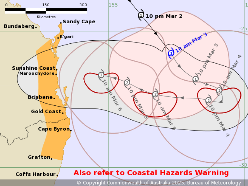 BoM Cyclone Map