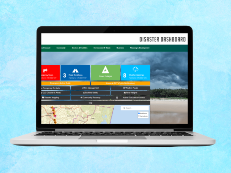 Find your local council disaster dashboard